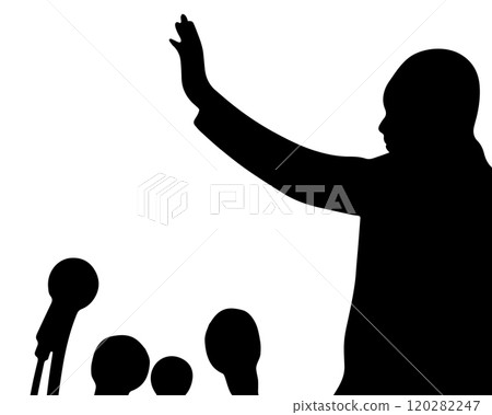 Martin Luther King Day vector illustration. Happy MLK Day card. Martin Luther King Day vector illustration. Happy MLK Day card. 120282247