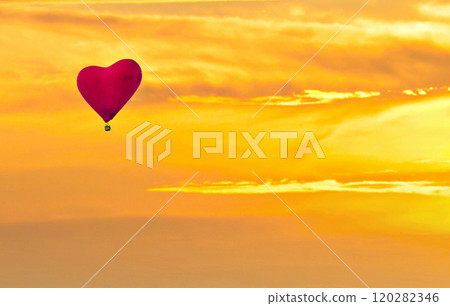 balloon, clouds, sky 120282346