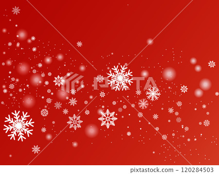 Illustration background with snowflakes 120284503
