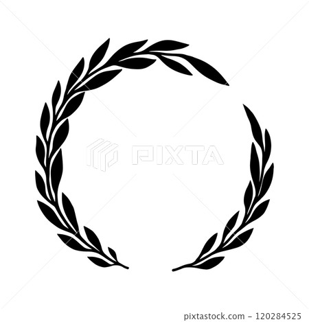 Hand drawn flourish circle. Design element for decoration, greeting card, banner. Vector illustration Hand drawn flourish circle. Design element for decoration, greeting card, banner. Vector illustration 120284525
