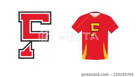 Outlined bold letter Z for varsity, college or school athletic jersey. Sport team identity, merchandise branding, national league competition wear. Vector logo 120284765