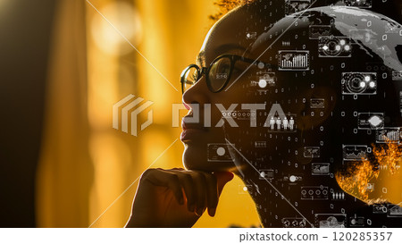 Artificial Intelligence Concept 120285357