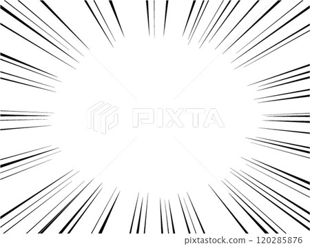 集中線 集中線 120285876