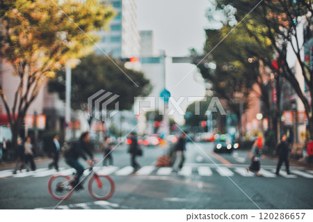 Blurred cityscape 120286657