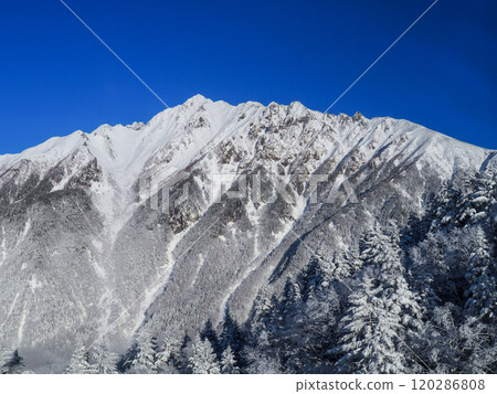 Spectacular views of the Northern Alps from the Nishihotaka exit of the Shinhotaka Ropeway Spectacular views of the Northern Alps from the Nishihotaka exit of the Shinhotaka Ropeway 120286808