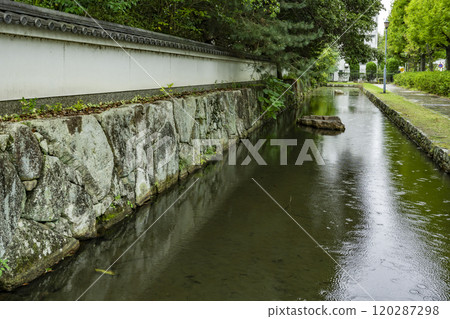 Otsu, Zeze Castle Ruins Park, Castle Walls, Otsu City, Shiga Prefecture Otsu, Zeze Castle Ruins Park, Castle Walls, Otsu City, Shiga Prefecture 120287298