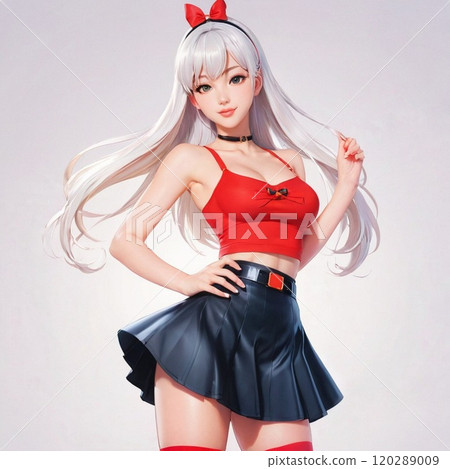 Race Queen Anime Style Girl Japanese Gal Manga Japanese Anime [AI Generated Image] 120289009