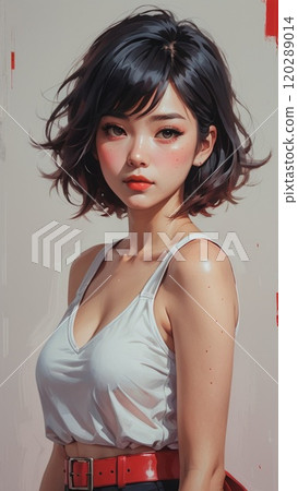 Anime-style girls Japanese gals Manga Japanese anime [AI generated images] 120289014