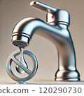 Close the tap properly to conserve water 120290730