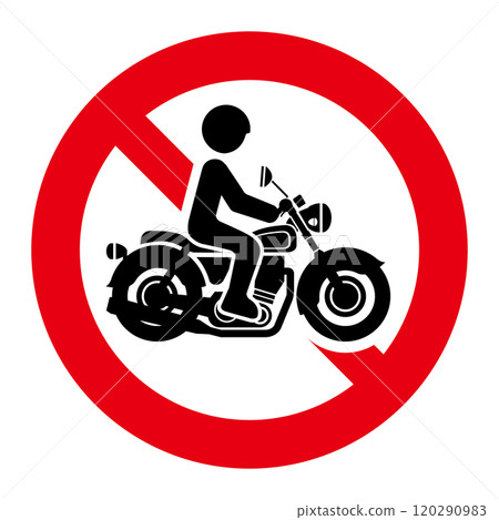 no bike entry sign 120290983