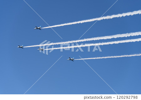 藍色衝動飛行顯示 藍色衝動飛行顯示 120292798