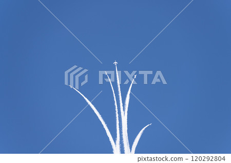 藍色衝動飛行顯示 120292804