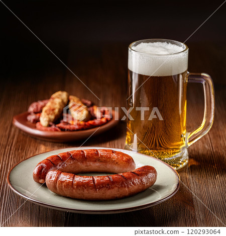 啤酒和香腸 啤酒和香腸 120293064