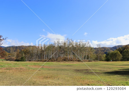 秋天的開田高原“木曾馬之裡” 120293084