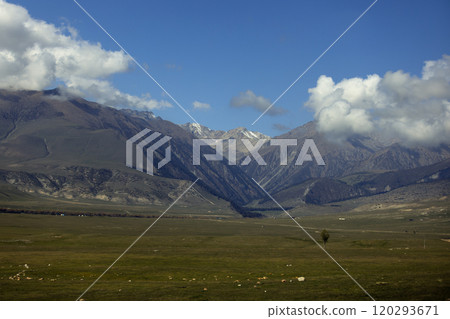 Grigoriev and Semenov gorge, is one of wonderful landscape in Kyrgyzstan which located in the Kungey Alatau mountain range Grigoriev and Semenov gorge, is one of wonderful landscape in Kyrgyzstan which located in the Kungey Alatau mountain range 120293671