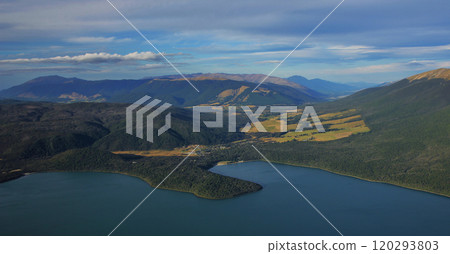 Lake Rotoiti and St Arnoud, New Zealand. Lake Rotoiti and St Arnoud, New Zealand. 120293803