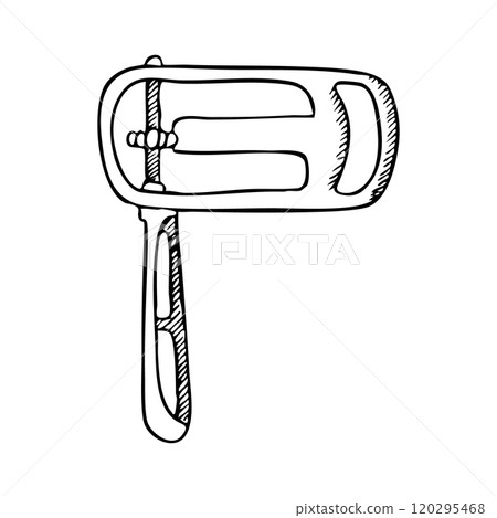 Black and white Purim noisemaker ink vector sketch. Hand drawn gragger for Jewish holiday party and children coloring books Black and white Purim noisemaker ink vector sketch. Hand drawn gragger for Jewish holiday party and children coloring books 120295468