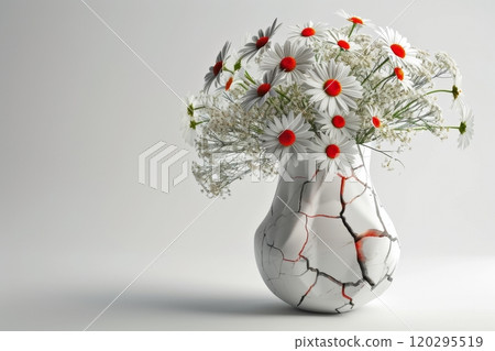 This is an Abstract White Background that is ideal for use in Creative Design Purposes 120295519