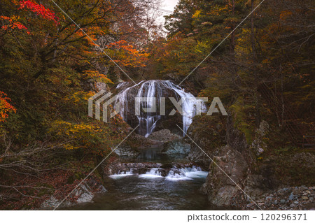 Sekiyama Falls in autumn, Higashine City, Yamagata Prefecture Sekiyama Falls in autumn, Higashine City, Yamagata Prefecture 120296371