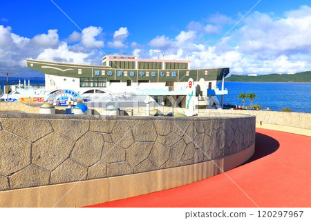 [沖繩縣] 清澈的海邊車站綾橋館（海底公路） 120297967