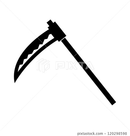 Scythe silhouette 120298598