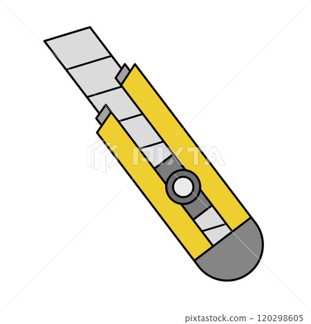 Cutter knife icon Cutter knife icon 120298605