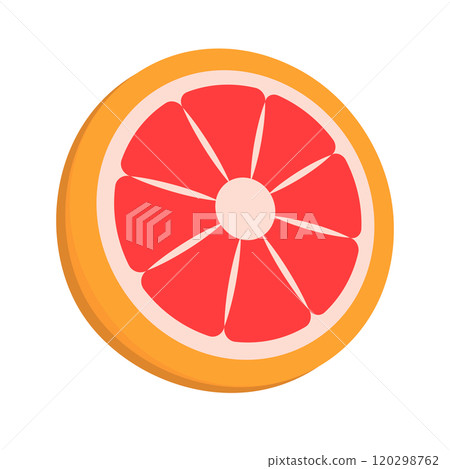 Cut grapefruit icon Cut grapefruit icon 120298762