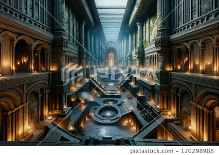 古代地下城人工智慧生成的圖像 古代地下城人工智慧生成的圖像 120298988