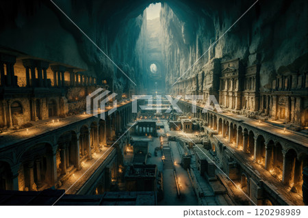 古代地下城人工智慧生成的圖像 120298989