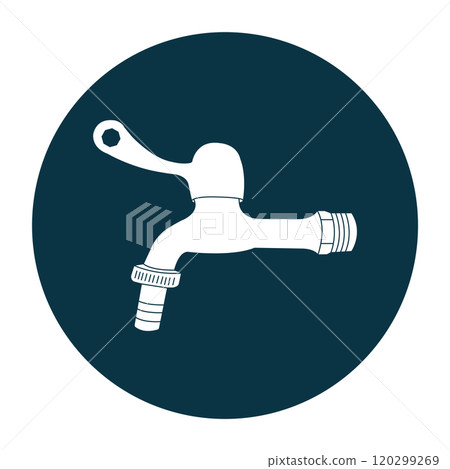 water faucet icon water faucet icon 120299269