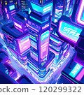 Cyber digital image 120299322