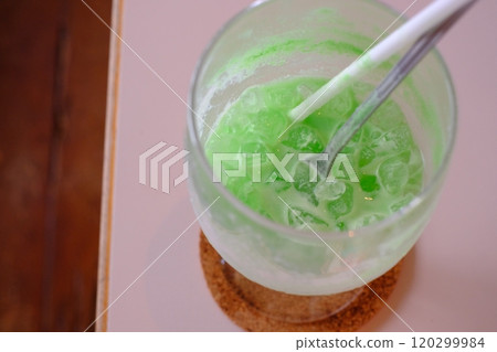 一杯瓜蘇打水成品 120299984