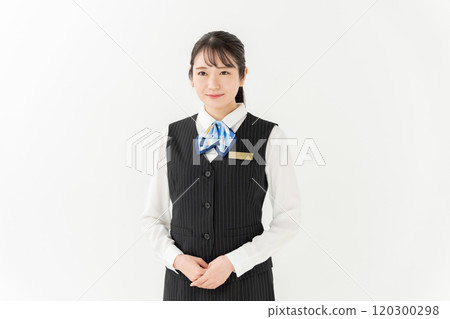 女商人製服肖像 120300298