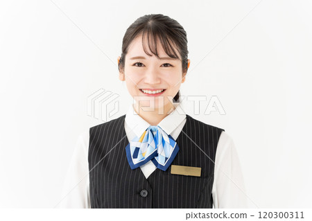 Business woman uniform portrait Business woman uniform portrait 120300311