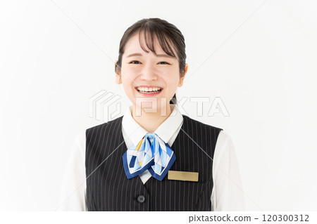 女商人製服肖像 120300312