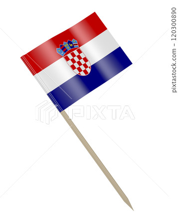 Croatian flag toothpick 120300890