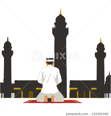 Ritual Mecca Devotion Faith Tradition 120302490