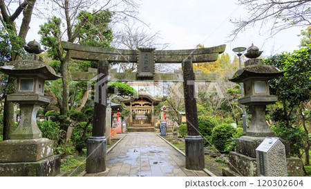The impressive vermilion torii gates of Enoshima Shrine in Shonan's Enoshima Island - Okutsumiya and Ryujin Shrine The impressive vermilion torii gates of Enoshima Shrine in Shonan's Enoshima Island - Okutsumiya and Ryujin Shrine 120302604