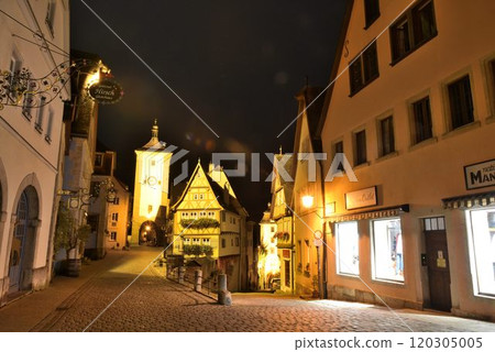 羅騰堡中世紀世界夜景，嚮往的仙境 120305005