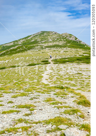 雙六山山頂(桌面登山道) 北阿爾卑斯山 雙六山 三俁山蓮華登山 雙六山山頂(桌面登山道) 北阿爾卑斯山 雙六山 三俁山蓮華登山 120305093