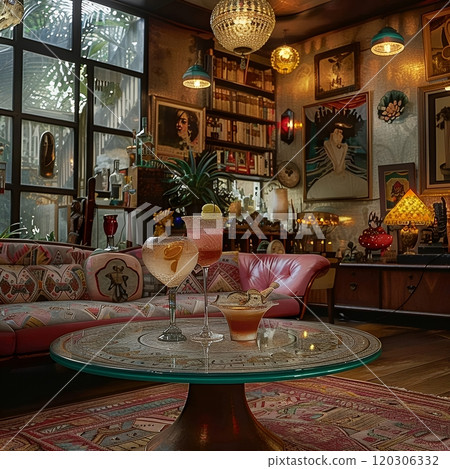 裝修復古的酒吧 裝修復古的酒吧 120306332
