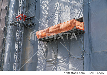 施工現場裝車階段、材料裝車入口 120306507