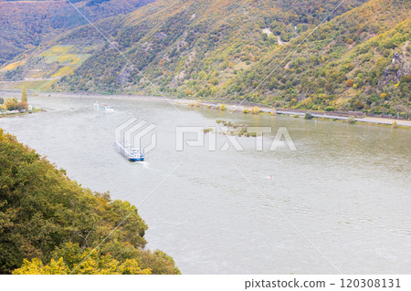 View of the Rhine in Germany 120308131