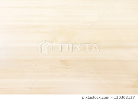 Background image of light white fine grain pine board 120308137