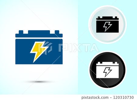 Battery Icon Design Illustration, Icon For Web and mobile application Battery Icon Design Illustration, Icon For Web and mobile application 120310730