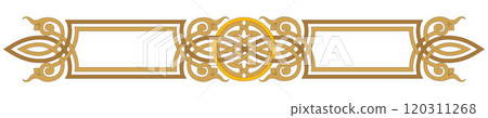 Vintage traditional realistic black and color frames set on white background isolated vector illustration Vintage traditional realistic black and color frames set on white background isolated vector illustration 120311268