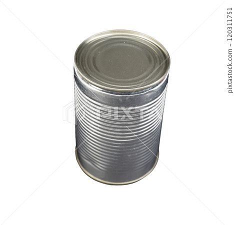A metal food can 120311751