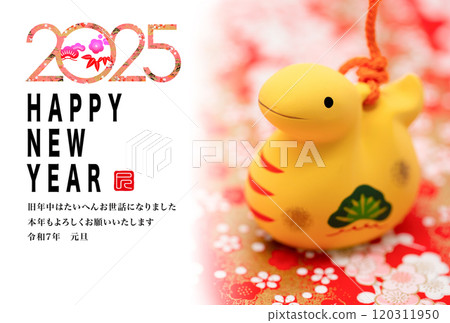 2025 new year's card 120311950