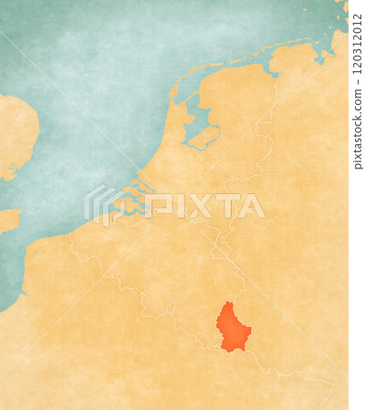 Map of Benelux - Luxembourg Map of Benelux - Luxembourg 120312012