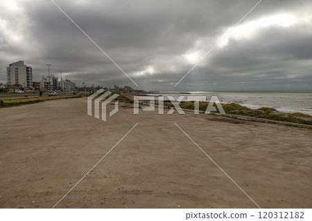 Beaches in Santa Clara del Mar , Buenos Aires , Argentina 120312182